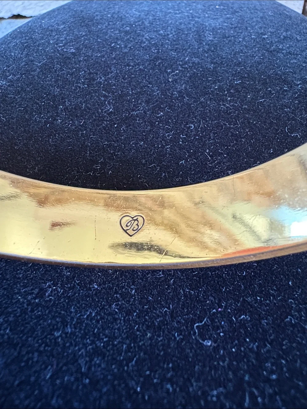 Brighton gold tone hammered bracelet